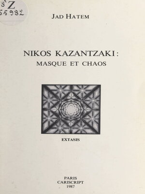 cover image of Nikos Kazantzaki